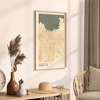 jakarta, indonesia map poster - image 2