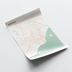 bissau, guinea-bissau map poster - image 3