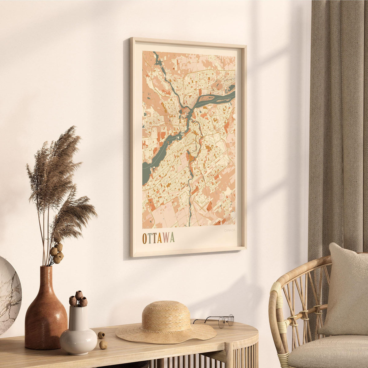 ottawa, ontario map poster - image 2