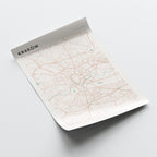 krakow poland map poster - image 4