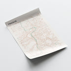 prague czech republic map poster - image 3
