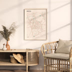 breda netherlands map poster - image 3