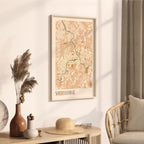 sherbrooke, quebec map poster - image 2