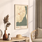 davao, philippines map poster - image 2