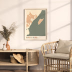 , mexico map poster - image 3