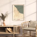 dar es salaam, tanzania map poster - image 3