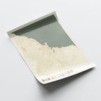 dar es salaam, tanzania map poster - image 4
