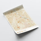 new delhi, india map poster - image 4