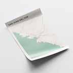 san juan del sur, nicaragua map poster - image 4