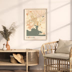 cartagena spain map poster - image 3