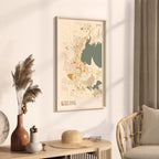 geelong, australia map poster - image 2