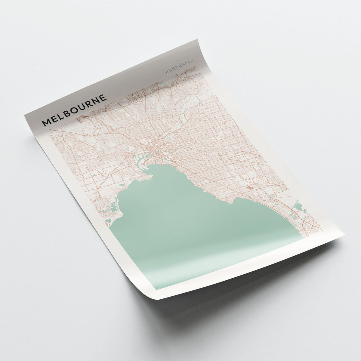melbourne, australia map poster - image 3