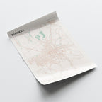 bishkek, kyrgyzstan map poster - image 4