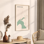 queenstown, new zealand map poster - image 2