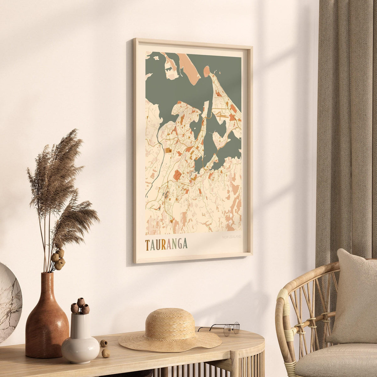 tauranga, new zealand map poster - image 2