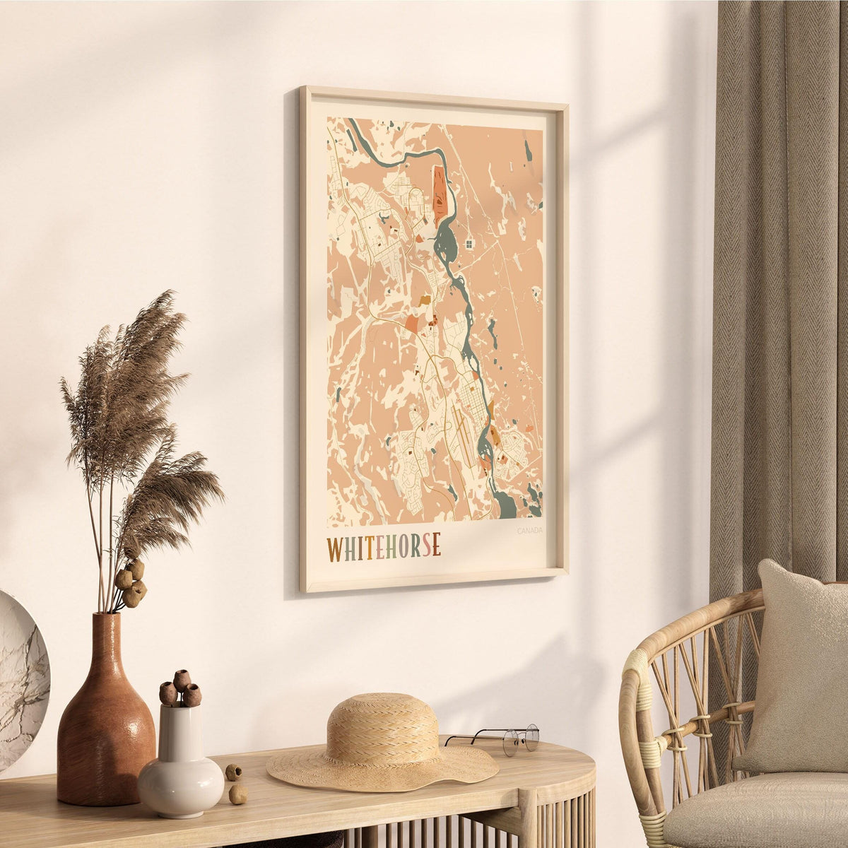 whitehorse, yukon map poster - image 2