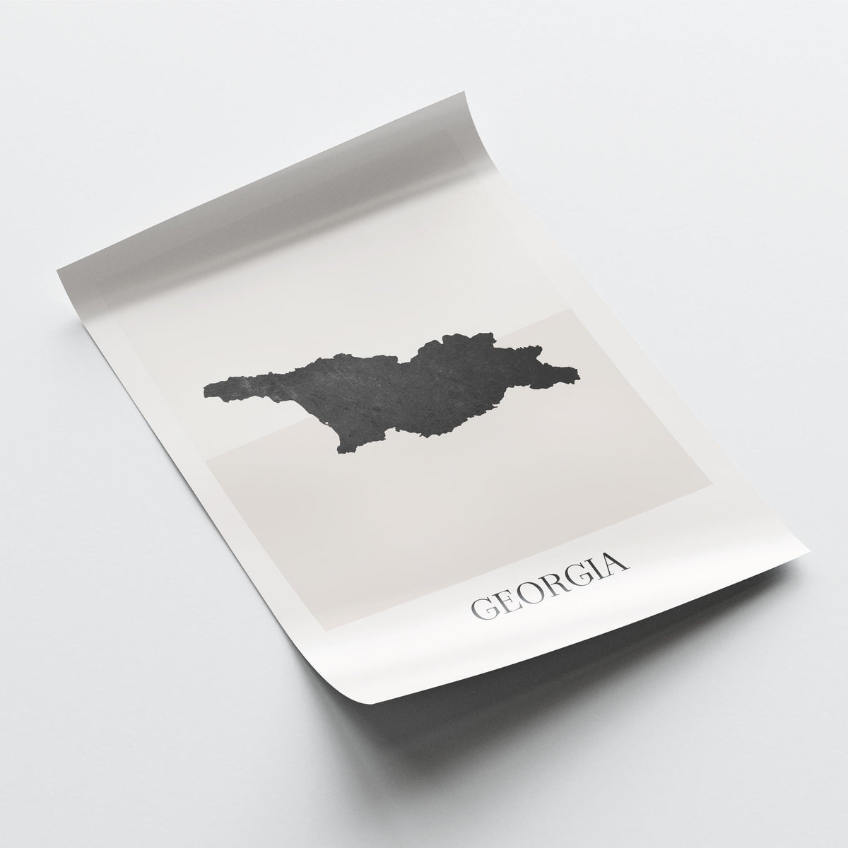 georgia map poster - minimalist boho wall art - digital download - image 4