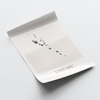 vanuatu map poster - minimalist boho wall art - digital download - image 4