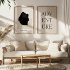 eswatini map poster - minimalist boho wall art - digital download - image 5