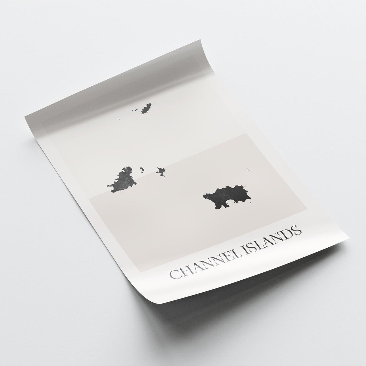 channel islands map poster - minimalist boho wall art - digital download - image 4