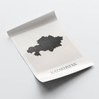 kazakhstan map poster - minimalist boho wall art - digital download - image 4