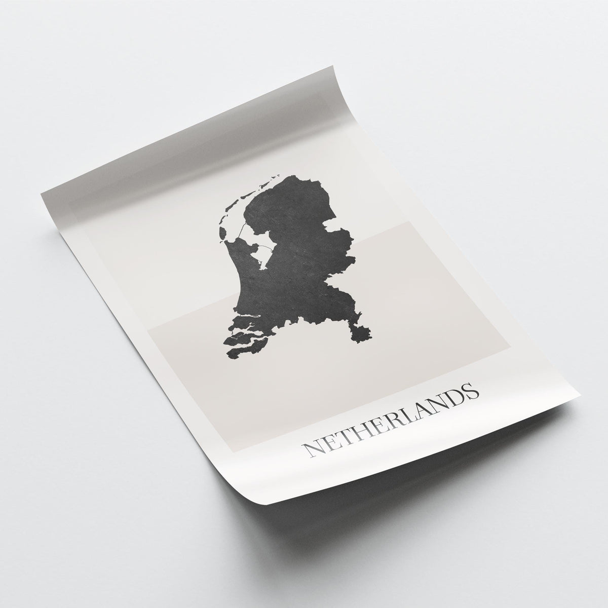 netherlands map poster - minimalist boho wall art - digital download - image 4
