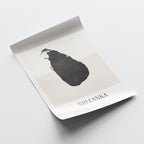 sri lanka map poster - minimalist boho wall art - digital download - image 4