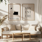 equatorial guinea map poster - minimalist boho wall art - digital download - image 5