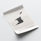 trinidad and tobago map poster - minimalist boho wall art - digital download - image 4
