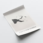 papua new guinea map poster - minimalist boho wall art - digital download - image 4