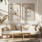 cape verde map poster - minimalist boho wall art - digital download - image 5