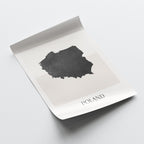 poland map poster - minimalist boho wall art - digital download - image 4