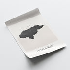 honduras map poster - minimalist boho wall art - digital download - image 4