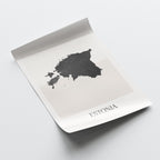 estonia map poster - minimalist boho wall art - digital download - image 4