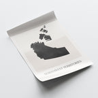 northwest territories canada map poster - minimalist boho wall art - digital download - image 4