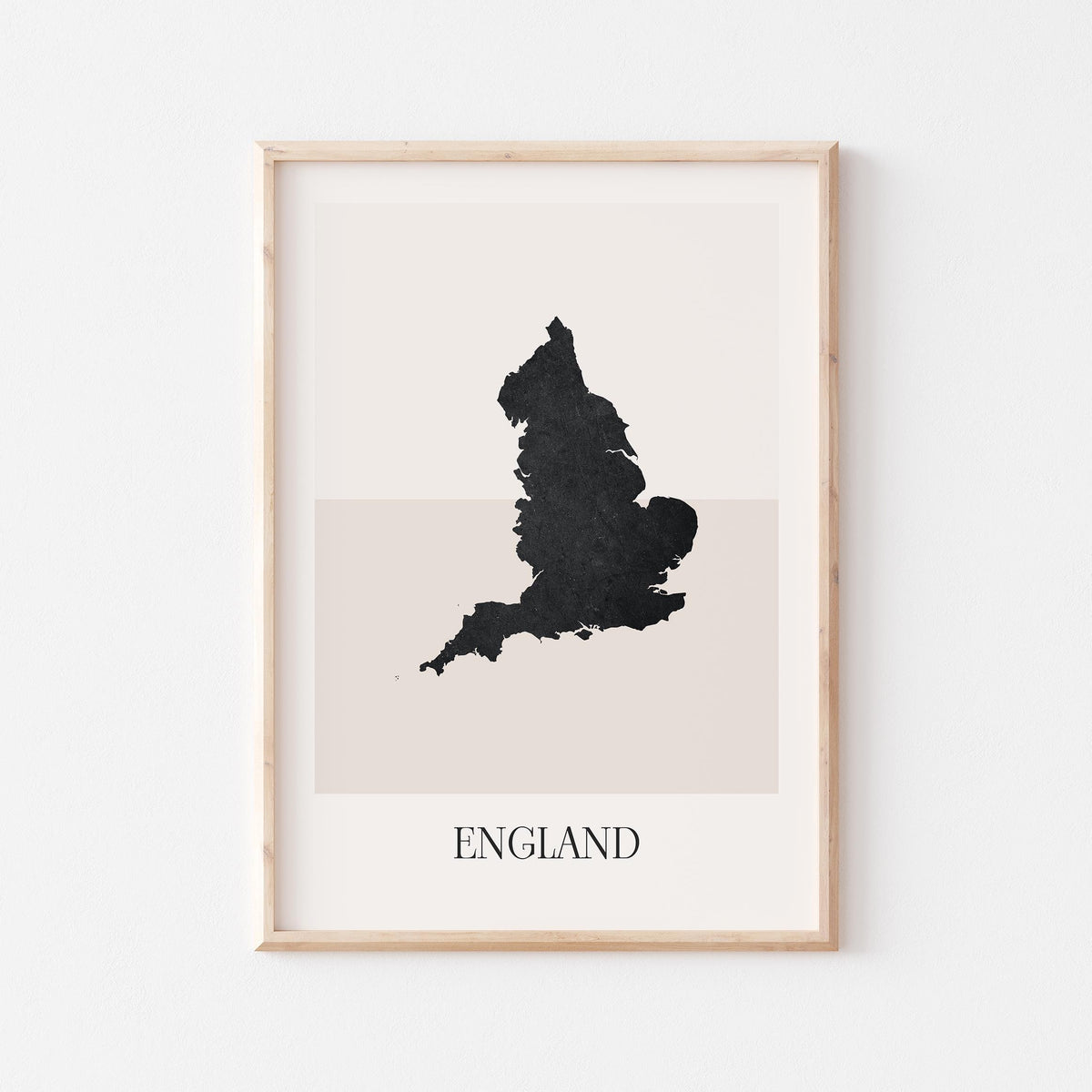 england united kingdom map poster - minimalist boho wall art - digital download - image 1