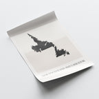 newfoundland and labrador canada map poster - minimalist boho wall art - digital download - image 4