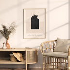northern territory australia map poster - minimalist boho wall art - digital download - image 3