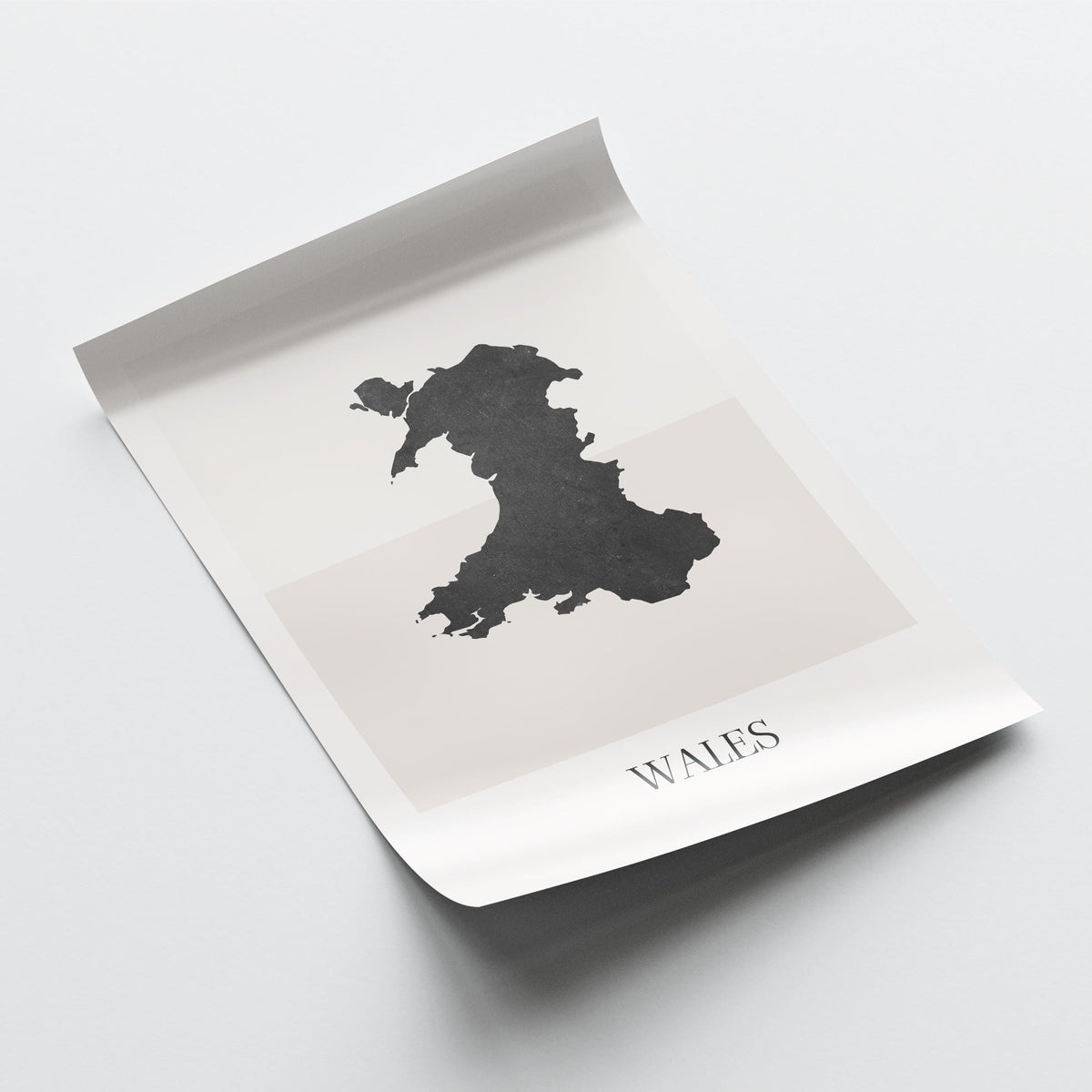 wales united kingdom map poster - minimalist boho wall art - digital download - image 4