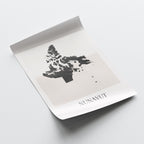 nunavut canada map poster - minimalist boho wall art - digital download - image 4
