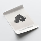 northern ireland united kingdom map poster - minimalist boho wall art - digital download - image 4