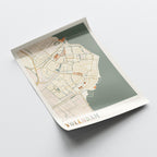 volendam netherlands map poster - image 4