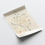 zwolle netherlands map poster - image 4