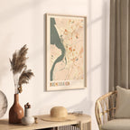 bremerhaven germany map poster - image 2