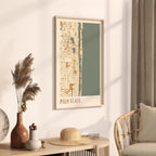 palm beach, florida map poster - image 2