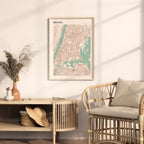 bronx, new york map poster - image 2