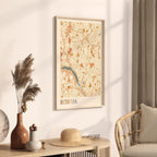 bethesda, maryland map poster - image 2