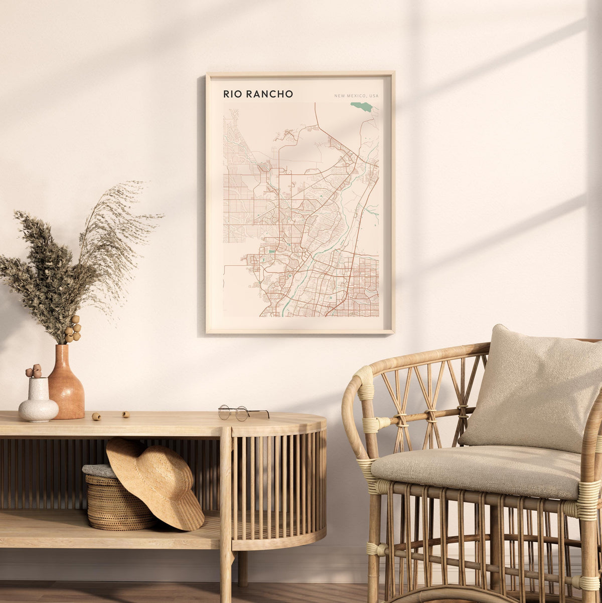 rio rancho, new mexico map poster - image 3