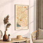 irvine, california map poster - image 2