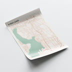 kirkland, washington map poster - image 4